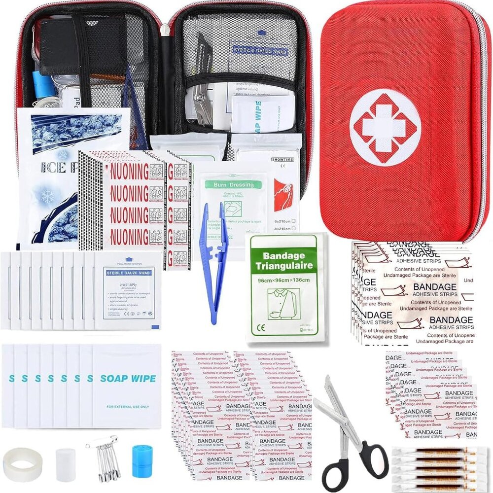 First Aid Kits Backpacking Essentials Items Trauma First Aid Survival Kits